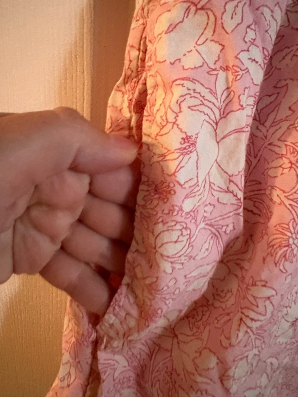 J. Crew Pink & Cream Floral Pajama Shorts